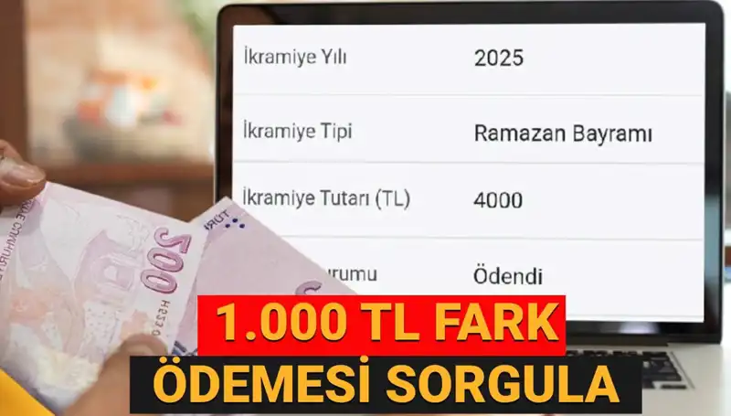 Emeklilere Özel: 1.000 TL Fark Ödemeleri Hesaplara Yatmaya Başladı