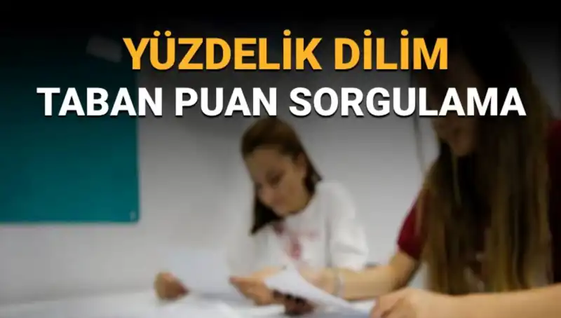 LGS 2025: Taban Puanları ve Yüzdelik Dilim Sorgulama Rehberi