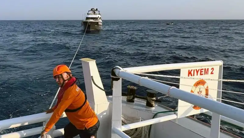 Marmaris Açıklarında Sürüklenen Tekne Kurtarıldı: Destanı Yazılan Kurtarma Operasyonu