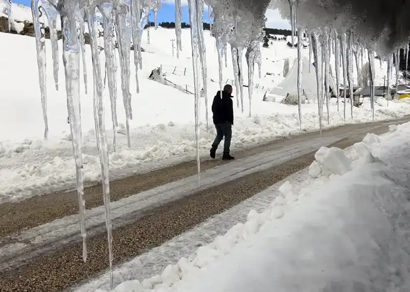 Dondurucu Soğuklar Ülkeyi Sararken Kar Yine Efsanevi Bir Görüntü Bıraktı