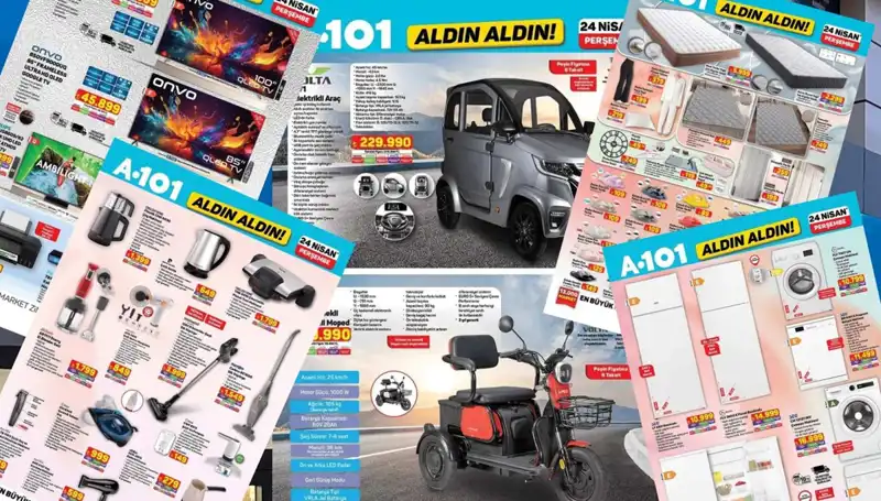 A101’de Yeni Dönem: Yatak, Halı ve Elektronik Mutfak Ürünleriyle Dolu Katalog!