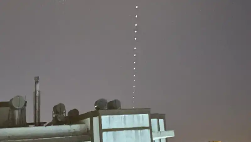 Adana Semalarında Starlink Gösterisi: Yıldızlar Altında Büyüleyici Bir Gece