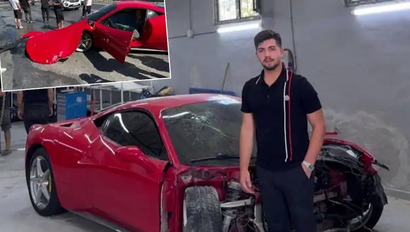 15 Milyonluk Ferrari Hurdaya Döndü: Sahibi Binebildi mi Yoksa Kaybetti mi?