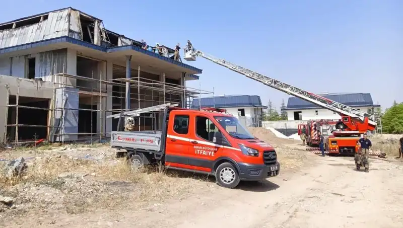 Ankara Gölbaşı'nda Villa Alanda Korkutan Yangın: Sebep ve Sonuçlar Neler?