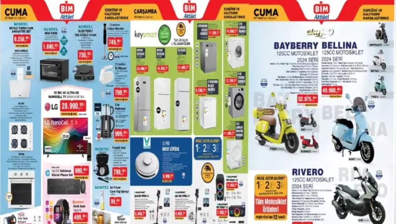 BİM'de 4-7 Mart İndirimleriyle Alışveriş Keyfi Zirveye Çıkıyor!