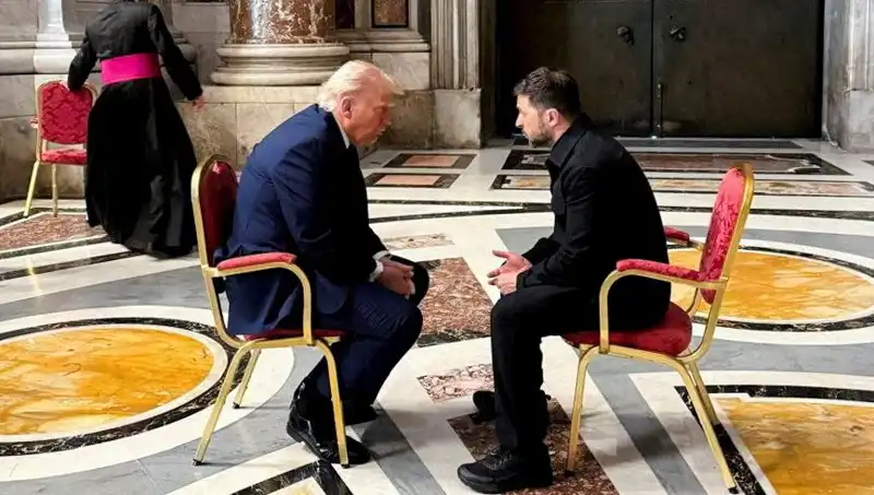 Zelenski'den Trump’a Vatikan Vurgusu: En İyi Görüşmemiz Burada Gerçekleşti!
