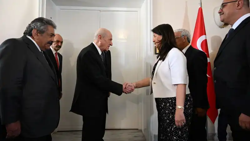 MHP Lideri Devlet Bahçeli, DEM Parti Heyeti ile Kritik Görüşme Gerçekleştirdi