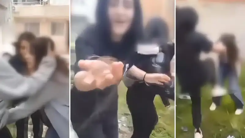 İstanbul'da Akran Zorbalığı Skandalı: Saçını Koparıp Gülümseyen Genç Kız Sosyal Medyada Olay Oldu