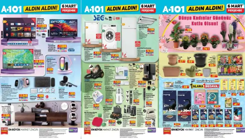A101'de 6 Mart'ta Eşsiz Aktüel Ürünler: Elektrikli Süpürge ve Daha Fazlası!
