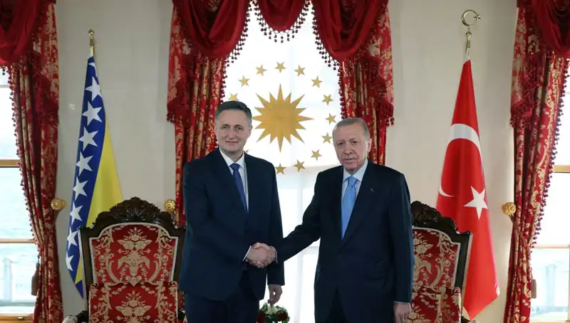 Cumhurbaşkanı Erdoğan, Bosna Hersek'in Önemli İsimlerinden Becirovic ile Görüştü