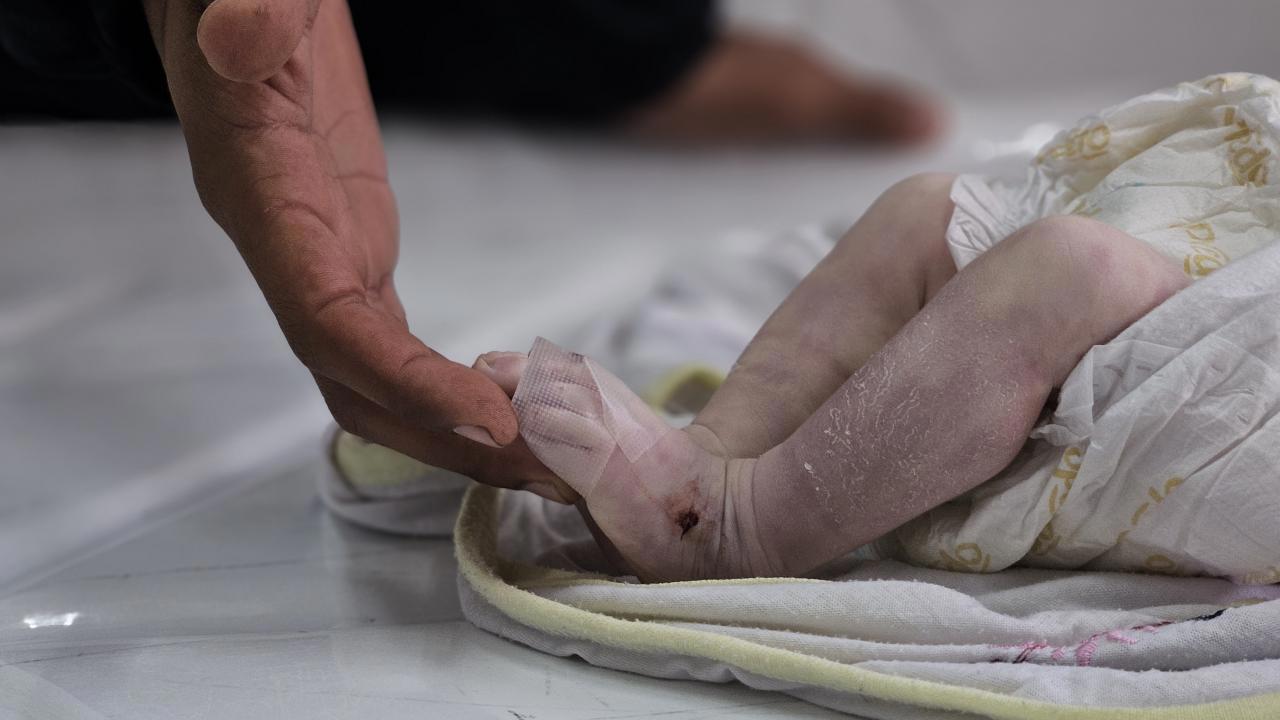 Gazze'de Soğuk Hava Nedeniyle 6 Bebek Öldü