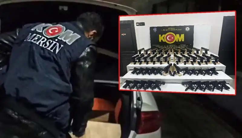 Mersin'de Gizli Silah Deposuna İki Aylık Operasyonla Erişim Sağlandı!