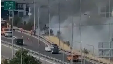Anadolu Otoyolu'nda Korkunç Yangın: Sigara İzmariti Kazaya Yol Açtı!