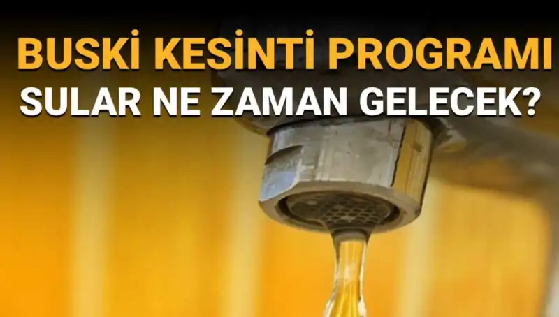 Bursa Nilüfer'de Su Kesintisi: Kesintinin Süresi ve Ne Zaman Sular Gelecek?