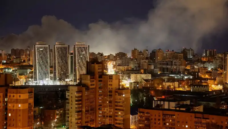 Ukrayna'nın Başkenti Kiev'de Şok Saldırı: 3 Yaralı Var!