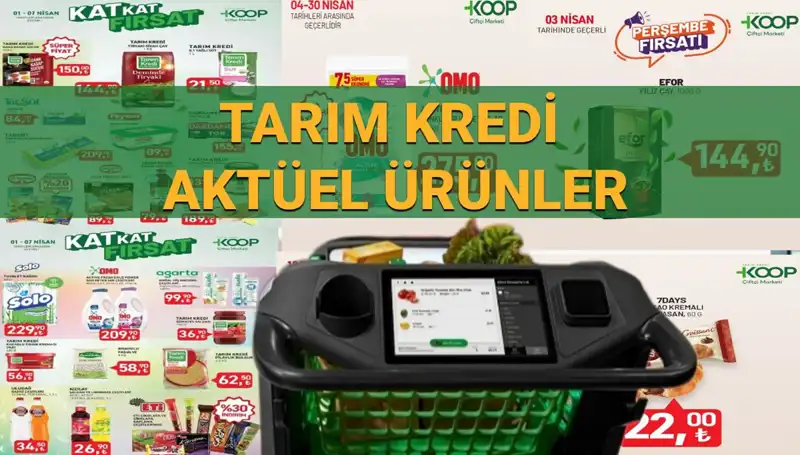 Tarım Kredi Kooperatifi Marketlerinden Nisan Ayına Özel İndirimli Ürün Seçenekleri