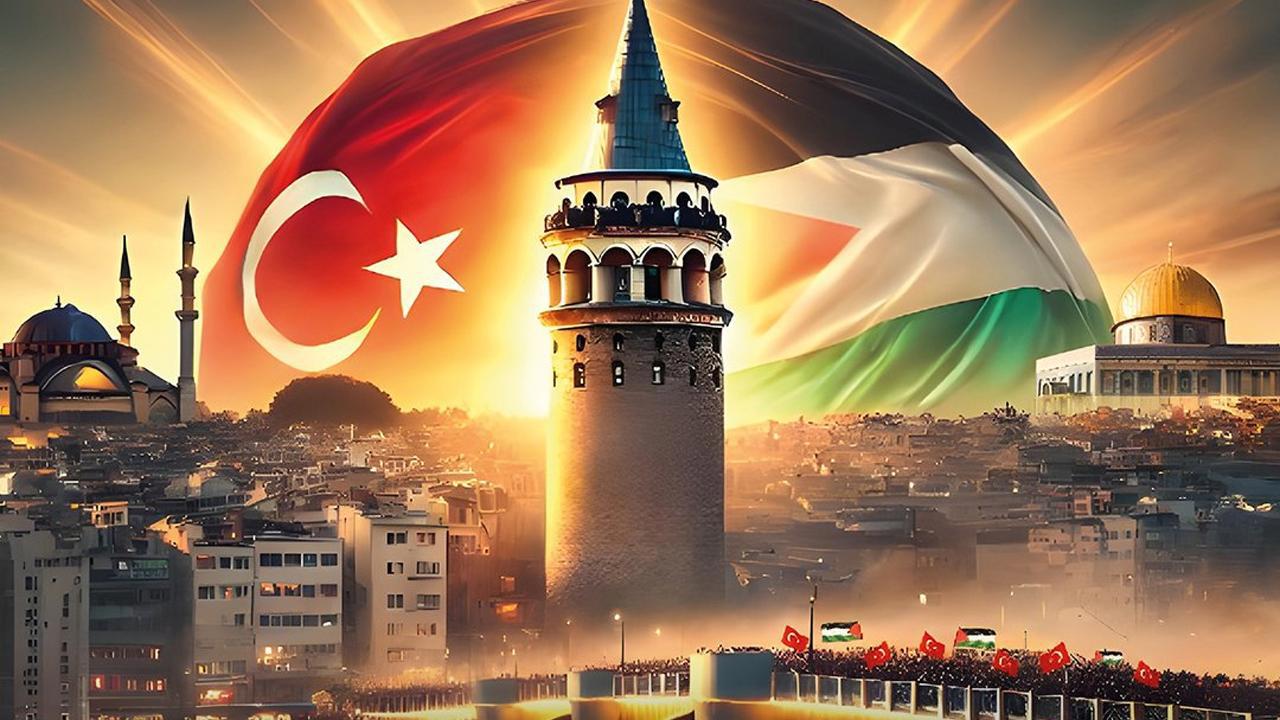 İstanbul, Filistin'e destek için sesini duyuracak
