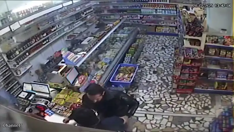 Cezaevi Firarisi Markette Kan Donduran Dehşet Anları