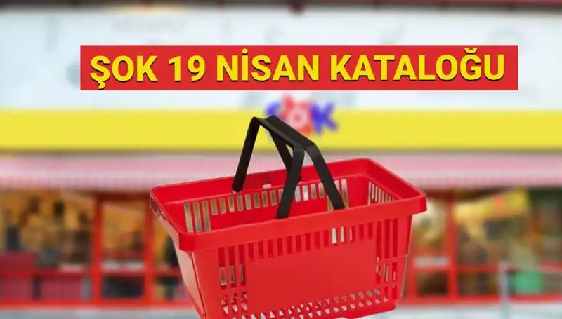 19 Nisan Cumartesi ŞOK Aktüel Kataloğu ile Ev Aletlerinde Kaçırılmayacak Fırsatlar!