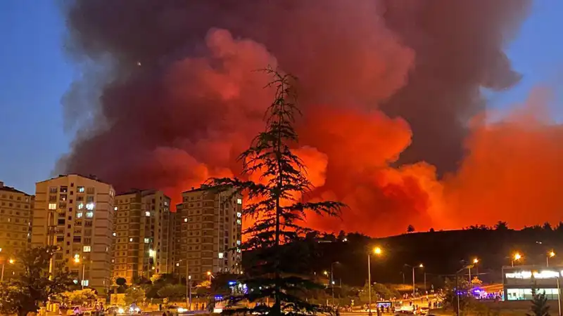 Bursa'da Yangınlar Başladı! Şehir Korku İçinde Mi?
